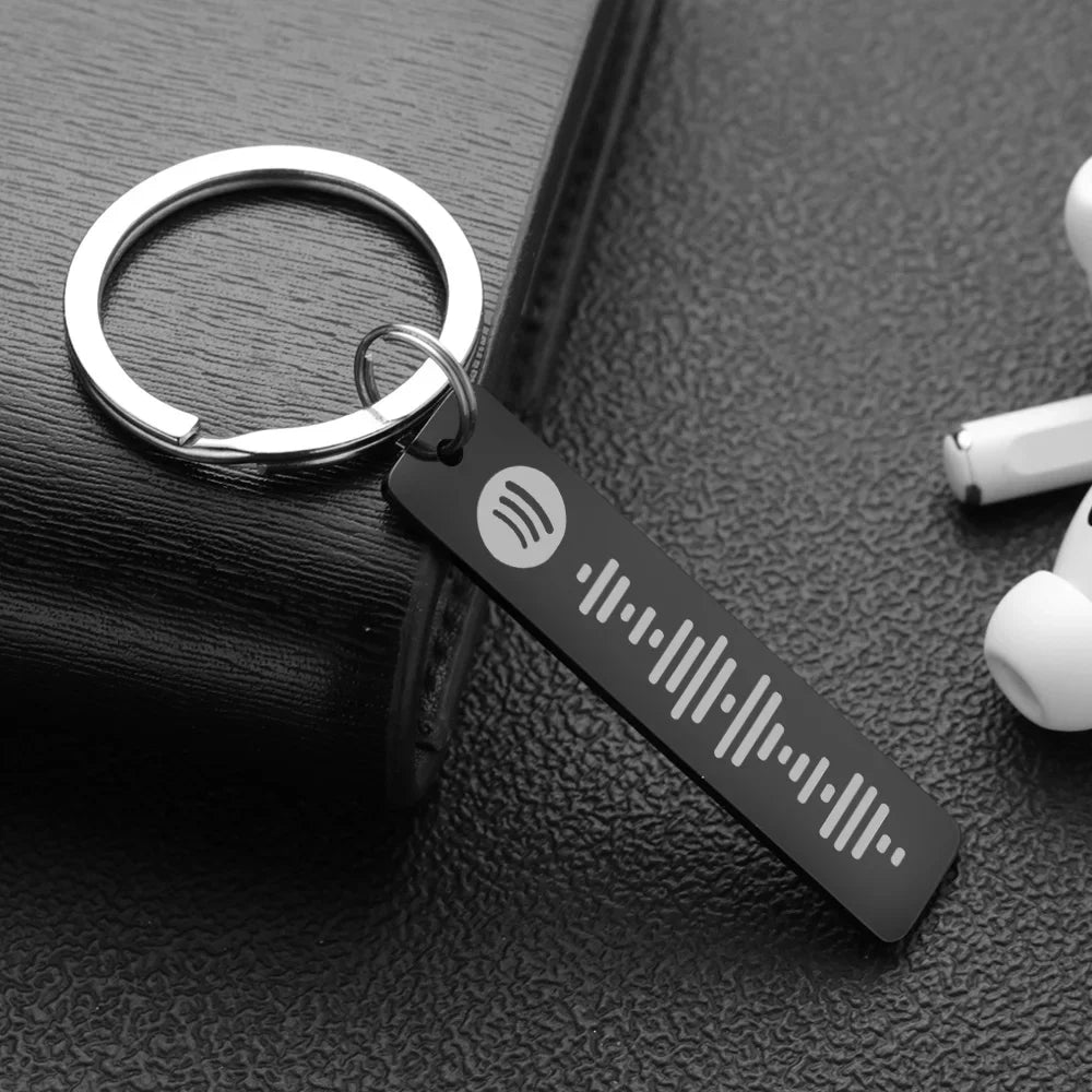 Personalized Spotify Keychain – Spotifyboster